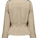 Mason Belted Trench - Tan