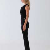 Elle Kick Flare Pant - Black