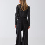 Mira Tailored Pant - Charcoal