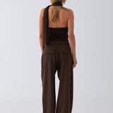 Sloane Convertible Top - Brown