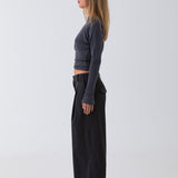 Marlo Top - Charcoal