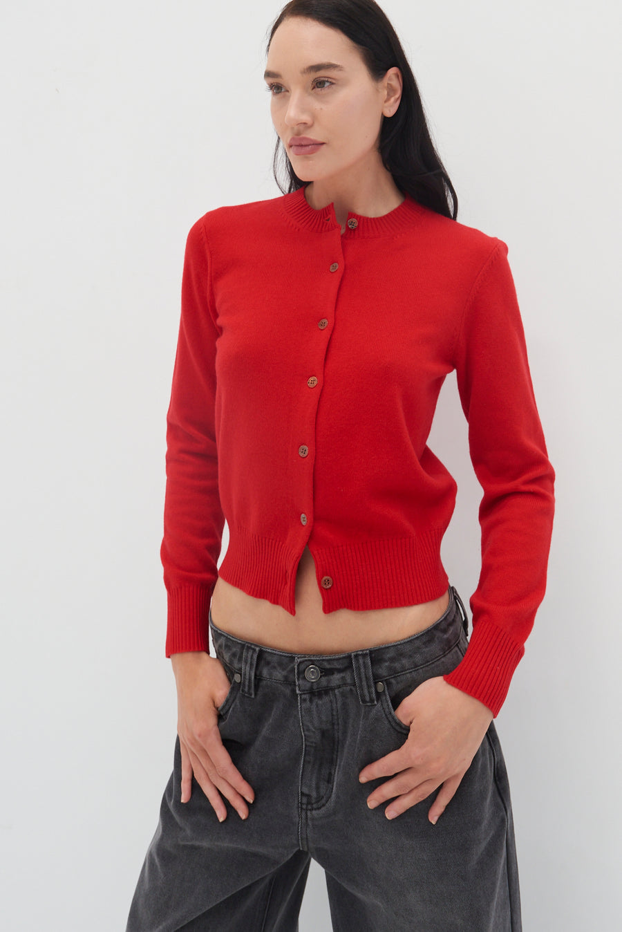 Nikova Cardigan - Red