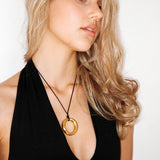 Circle Necklace - Gold