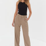 Malene Pants - Dark Tan