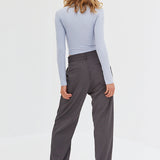 Wool Malene Pants - Grey