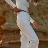 CORE Straight Leg Jeans - White