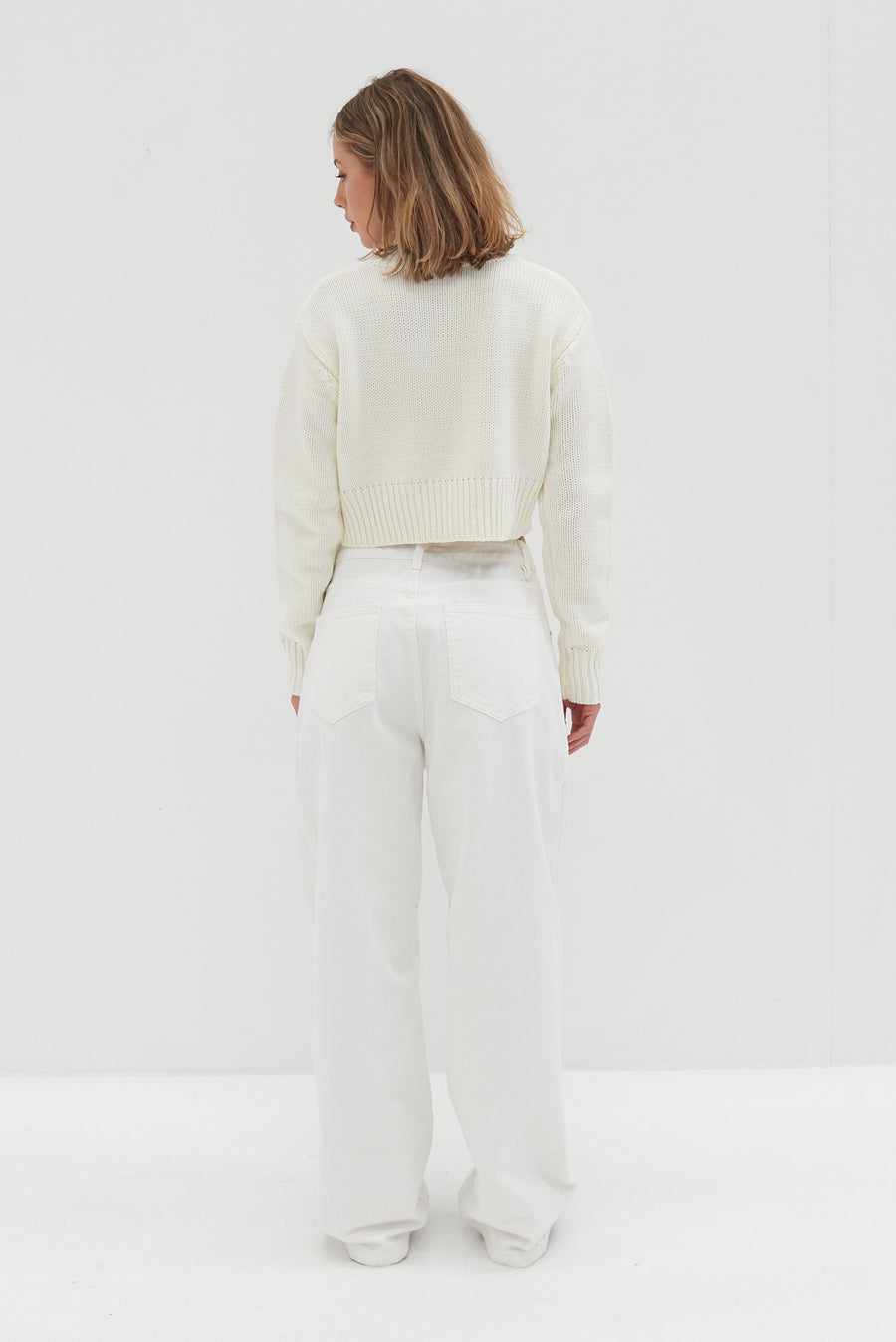 Alana Knit Jumper - Ivory