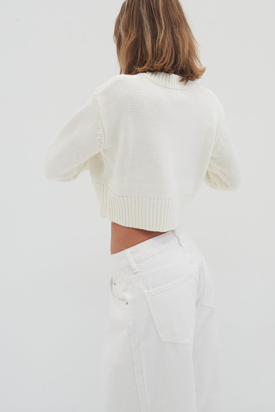 Alana Knit Jumper - Ivory