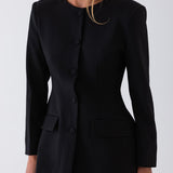 Roux Tailored Jacket - Black