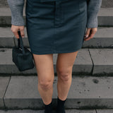 Tina Mini Skirt - Grey