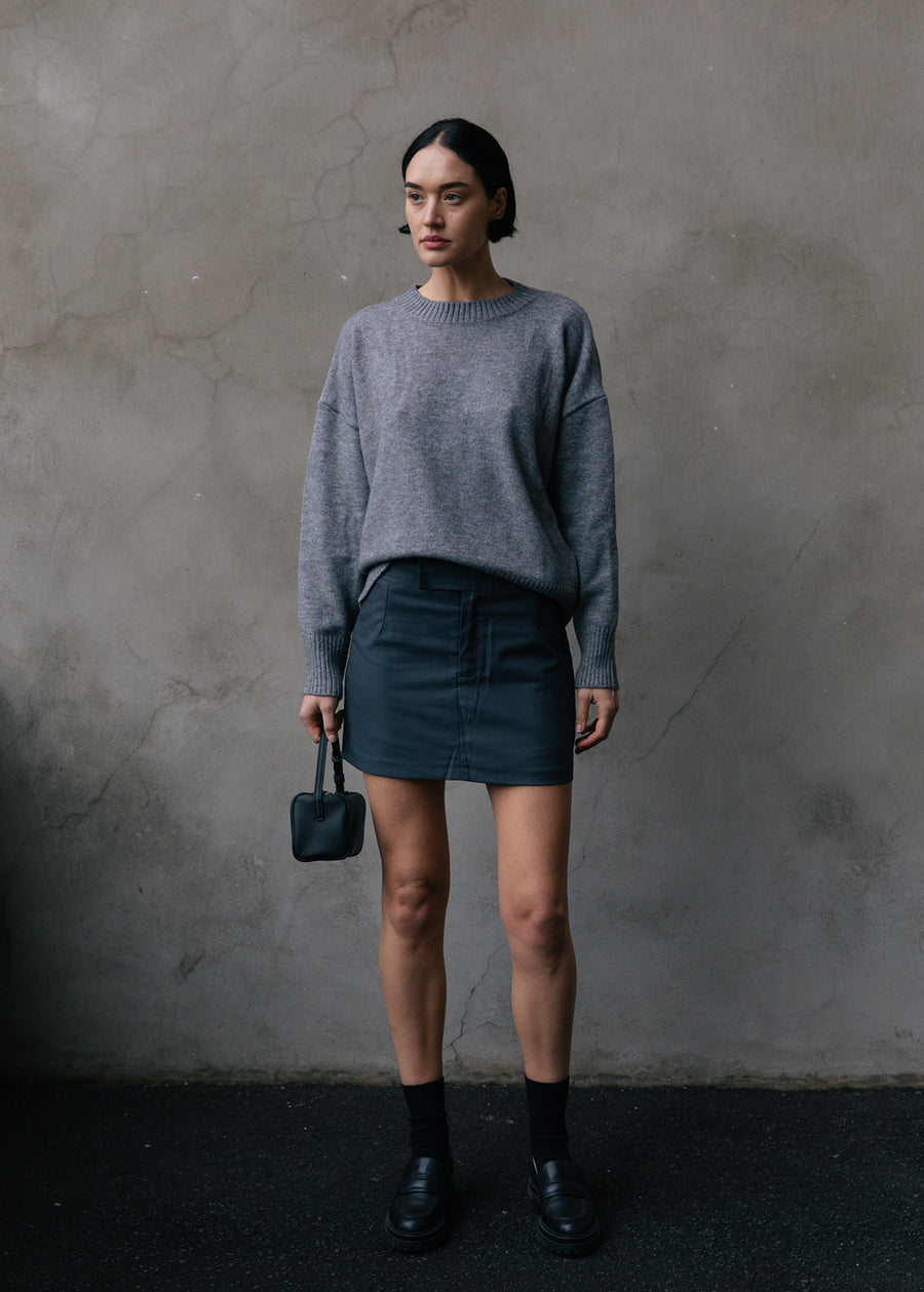 Arabella Knit Jumper - Grey