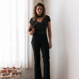 Marlo Tailored Pant - Black