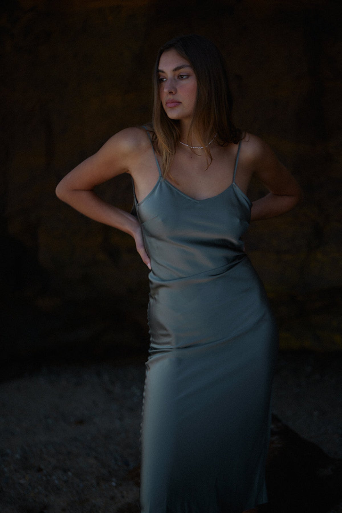 Lola Dress - Khaki