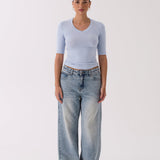 Tess Top - Baby Blue