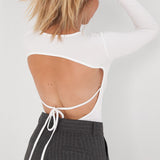October Bodysuit - White