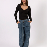 The Twist Top - Black